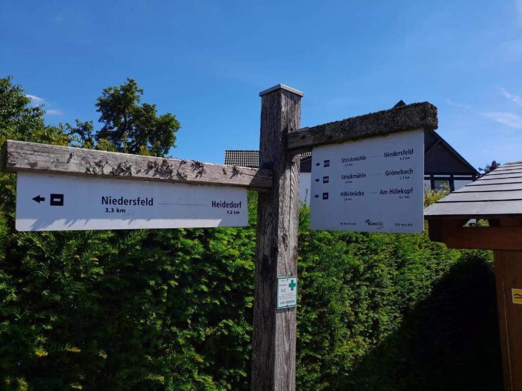 Ferienwohnung Haus Annemiek Winterberg Exterior foto